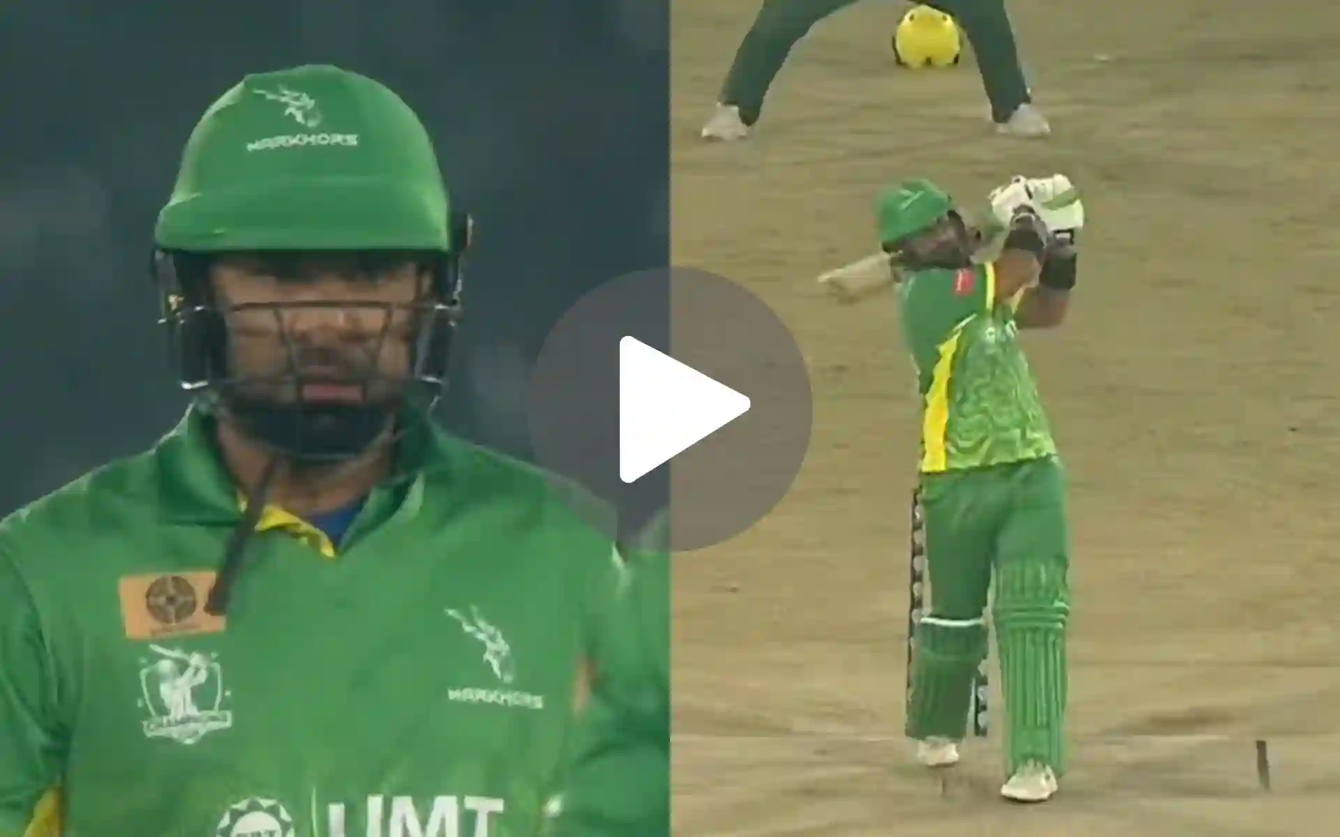 [Watch] 6, 6 - Senior Pro Iftikhar Ahmed Defies Age In Pakistan's Champions T20 Cup 2024